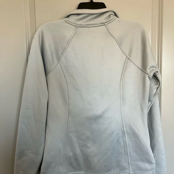 The North Face Gray Ski Jacket with Insulating Material and Stand-Up Collar - Picture 6 of 6